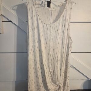 Maurices Off-White Sleeveless Top